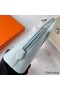 Hermes Bolide 1923 25 Handmade Bag In Blue Brume Epsom Calfskin