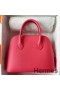 Hermes Bolide 1923 25 Handmade Bag In Rose Lipstick Evercolor Calfskin