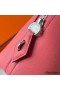 Hermes Bolide 1923 25 Handmade Bag In Rose Lipstick Evercolor Calfskin