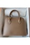 Hermes Bolide 1923 25 Handmade Bag In Taupe Epsom Calfskin