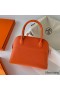 Hermes Bolide 1923 27 Handmade Bag In Orange Epsom Calfskin