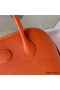 Hermes Bolide 1923 27 Handmade Bag In Orange Epsom Calfskin