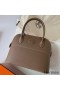Hermes Bolide 1923 27 Handmade Bag In Taupe Epsom Calfskin