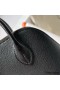 Hermes Bolide 1923 Mini Handmade Bag In Black Chevre Mysore Leather