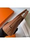 Hermes Bolide 1923 Mini Handmade Bag In Gold Evercolor Calfskin