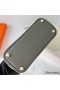 Hermes Bolide 1923 Mini Handmade Bag In Gris Meyer Evercolor Calfskin