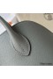 Hermes Bolide 1923 Mini Handmade Bag In Gris Meyer Evercolor Calfskin