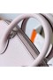 Hermes Bolide 1923 Mini Handmade Bag In Mauve Pale Chevre Mysore Leather