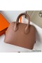 Hermes Bolide 1923 Mini Handmade Bag In Quebracho Chevre Mysore Leather