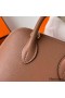 Hermes Bolide 1923 Mini Handmade Bag In Quebracho Chevre Mysore Leather