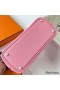 Hermes Bolide 1923 Mini Handmade Bag In Rose Confetti Chevre Mysore Leather