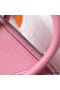 Hermes Bolide 1923 Mini Handmade Bag In Rose Confetti Chevre Mysore Leather
