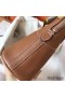 Hermes Bolide 27 Handmade Bag In Gold Clemence Leather