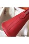 Hermes Bolide 27 Handmade Bag In Red Clemence Leather