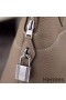Hermes Bolide 27 Handmade Bag In Taupe Clemence Leather