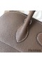 Hermes Bolide 31 Handmade Bag In Taupe Clemence Leather