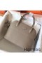Hermes Bolide 31 Handmade Bag In Tourterelle Clemence Leather