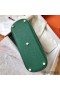 Hermes Bolide 31 Handmade Bag In Vert Vertigo Clemence Leather