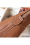Hermes Bolide 35 Handmade Bag In Gold Clemence Leather