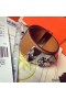 Hermes Brown Epsom Collier de Chien Bracelet Size S