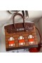 Hermes Brown Sac Faubourg Birkin 20 Sellier Limited Edition Bag