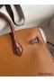 Hermes Brown Sac Faubourg Birkin 20 Sellier Limited Edition Bag