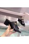 Hermes Camilla Mules 60MM In Black Calfskin