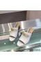 Hermes Camilla Mules 60MM In White Calfskin