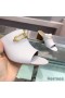 Hermes Camilla Mules 60MM In White Calfskin