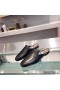 Hermes Catena Mules In Black Calfskin