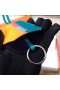 Hermes Clochette Cles Grand Tressage Charm In Yellow/Turquoise