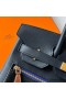 Hermes Colormatic Birkin 30 Bag in Blue Nuit, Black and Chai Swift Leather