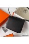 Hermes Constance 1 - 18 Mirror Bag In Black Epsom Calfskin
