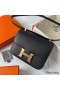 Hermes Constance 1 - 24 Mirror Bag In Black Epsom Calfskin