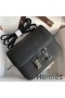 Hermes Constance 18 Handmade Bag In Black Epsom Calfskin