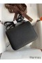 Hermes Constance 18 Handmade Bag In Black Epsom Calfskin