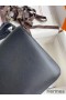 Hermes Constance 18 Handmade Bag In Black Swift Calfskin