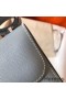 Hermes Constance 18 Handmade Bag In Blue Lin Epsom Leather