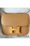 Hermes Constance 18 Handmade Bag In Chai Epsom Calfskin