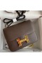 Hermes Constance 18 Handmade Bag In Chocolat Epsom Calfskin