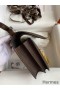 Hermes Constance 18 Handmade Bag In Chocolat Epsom Calfskin