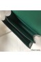 Hermes Constance 18 Handmade Bag In Green Embossed Crocodile