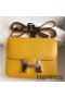 Hermes Constance 18 Handmade Bag In Jaune Ambre Epsom Calfskin