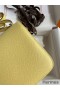 Hermes Constance 18 Handmade Bag In Jaune Poussin Epsom Calfskin