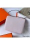 Hermes Constance 18 Handmade Bag In Mauve Pale Chevre Mysore Leather