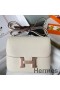 Hermes Constance 18 Handmade Bag In Nata Chevre Mysore Leather