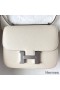 Hermes Constance 18 Handmade Bag In Nata Epsom Calfskin
