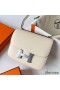 Hermes Constance 18 Handmade Bag In Nata Epsom Calfskin