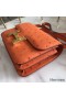 Hermes Constance 18 Handmade Bag In Orange Ostrich Leather