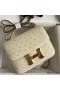 Hermes Constance 18 Handmade Bag In Parchemin Ostrich Leather